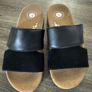 Revitalign orthotic slide sandals